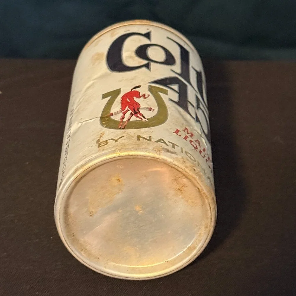 Colt 45 malt liquor vintage beer can